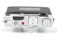 Image 8 of Minolta Hi-MATIC-E 35mm rangefinder film camera with 40mm F1.7 lens TESTED #1509