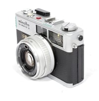 Image 3 of Minolta Hi-MATIC-E 35mm rangefinder film camera with 40mm F1.7 lens TESTED #1509