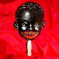 Image 1 of Piccaninny Restaurant Menu - Fan Mask (1930's-40's)