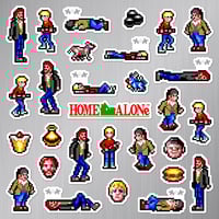 Image 2 of Home Alone Sega Master System Sticker/Magnet Sets (29 Pieces)