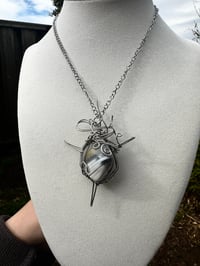 Image 1 of Banded Agate Crystal Pendant