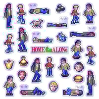 Image 3 of Home Alone Sega Master System Sticker/Magnet Sets (29 Pieces)