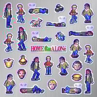 Image 4 of Home Alone Sega Master System Sticker/Magnet Sets (29 Pieces)