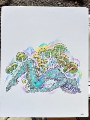 Image of Original Mush color pencil 11”x14”