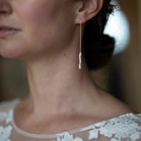 Image 1 of PEARL STICK earrings