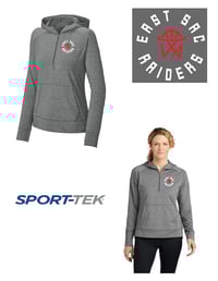 Women's Sport-Tek® Sport-Wick® Stretch 1/2-Zip Hoodie