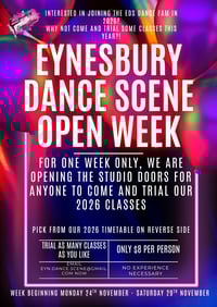 Image 1 of Eynesbury Dance Scene Open Week Class trials