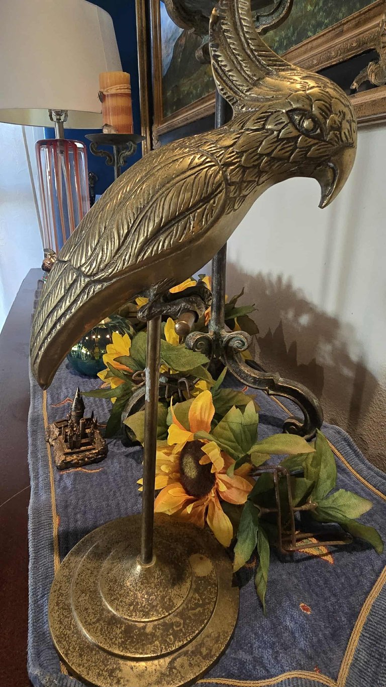 Brass bird