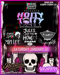 Image 2 of Saturday January 31 (2026) | Hoity Toity | Relentless Brewery