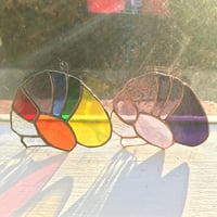 Image 5 of Custom stained glass brain