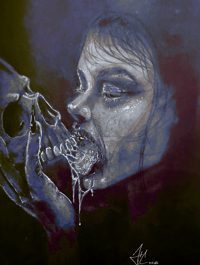 love &death original art 