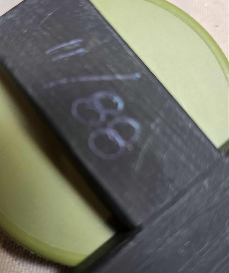 Traditional New Mexican straw applique signed Elmer Dean  Santa Anna Pueblo 11/88 Image 3