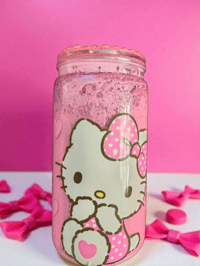 Image 1 of Hello Kitty Hearts with Rhinestones 