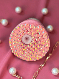 Image 2 of Hello Kitty Hearts with Rhinestones 