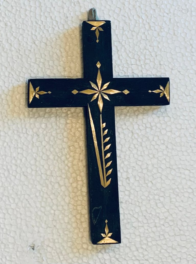 Traditional Spanish Colonial Art Cross