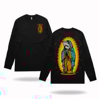 Image 1 of Fins Up BLACK LONG SLEEVE 