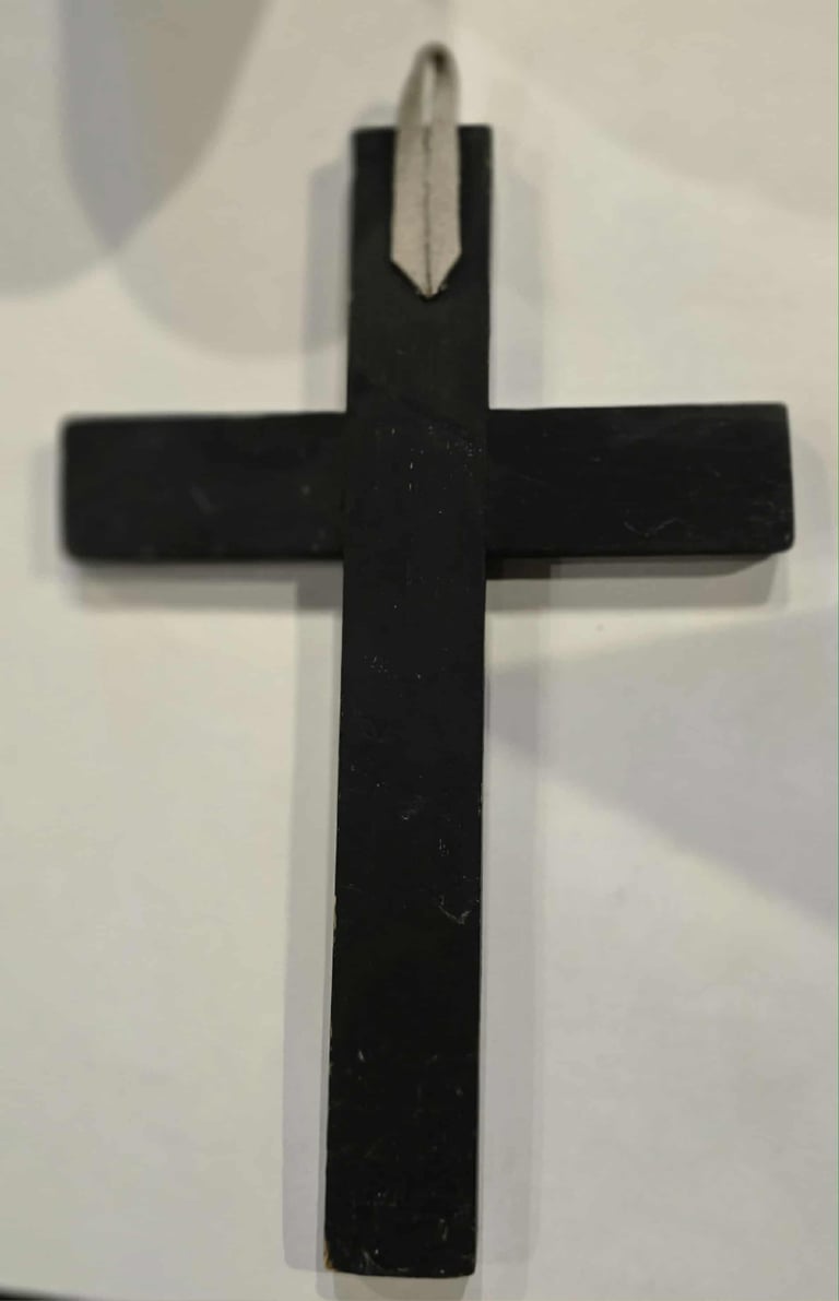 Traditional Spanish Colonial Art Cross Image 2