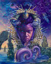 Queen of Sea and Starlight *Limited Edition PRINT*