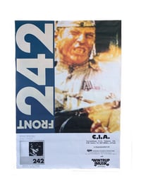 Image 1 of Front 242 “Politics of Pleasure”  Poster 1985