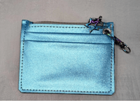 Minimalist Blue Cardholder Wallet