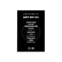 Image 1 of Creature St. "World Tour" Poster