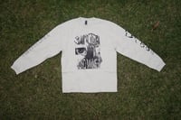 Image 3 of 'Eye' L/S Tee (Faded Bone)