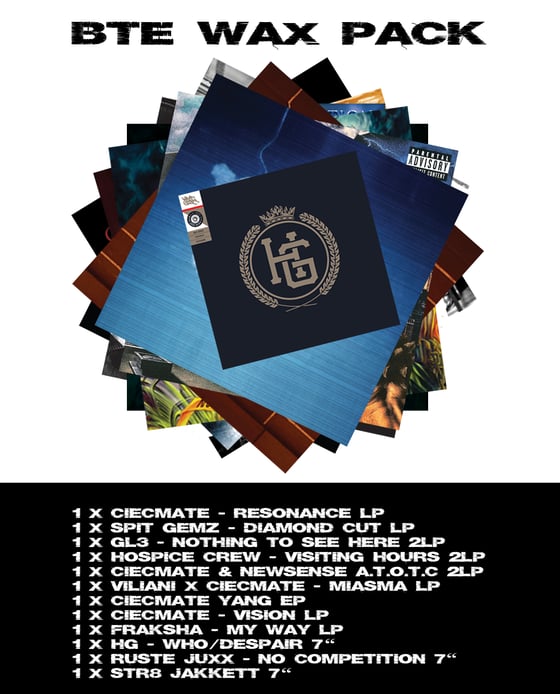Image of BTE WAX PACK