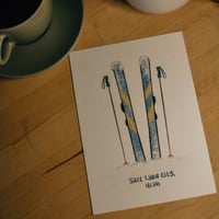 Image 1 of skiing season