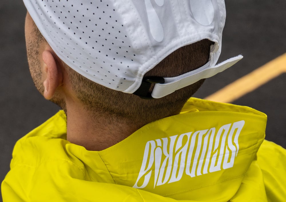 Image of Coupe vent ORNEMENTAL jaune fluo