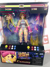 Image 2 of Ultra Street Fighter II Cammy Player 2 6-Inch Action Figure Entertainment Earth Exclusive Jada Toys