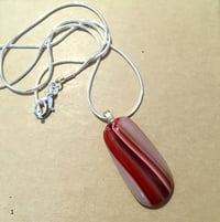 Image 1 of Red Striped Pendant
