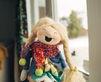 Image 3 of Eden - Wool Filled Waldorf Inspired Doll 