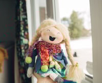 Image 4 of Eden - Wool Filled Waldorf Inspired Doll 