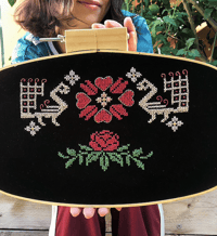 Image 2 of For my Zia Beatrice Cross-stitch pattern