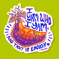 Image 1 of Self Love Yam Sticker