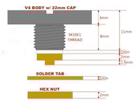 Image 9 of Fat Daddy Vapes V4 510 (Screw Cap)