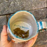 Image 5 of Teddy has anxiety Ceramic mug