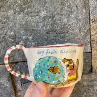 Image 1 of Dog Feels Anxious Ceramic mug