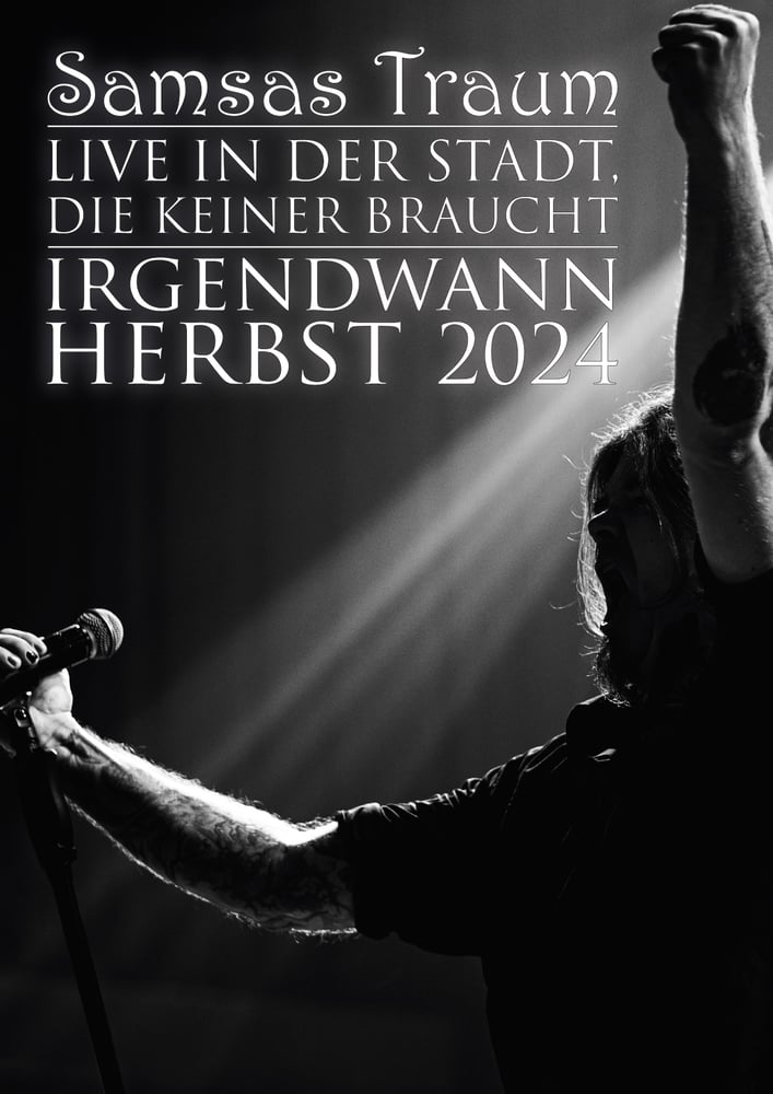 Image of SAMSAS TRAUM – LIVE IN DER STADT, DIE KEINER BRAUCHT (DVD+CD, LIM. ED 100, SIGNIERT)