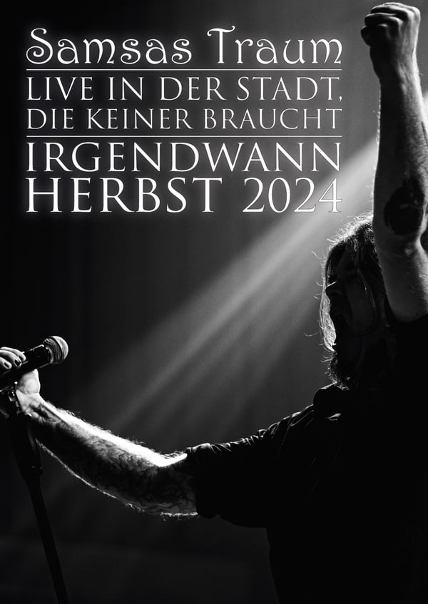 Image of SAMSAS TRAUM – LIVE IN DER STADT, DIE KEINER BRAUCHT (DVD+CD, LIM. ED 100, SIGNIERT)
