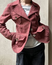 Image 5 of ITALIAN WOOL BLEND SAFARI JACKET