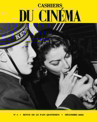 Image 1 of CASHIERS DU CINÉMA #4 PRE-ORDER