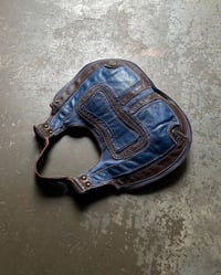 Image 8 of BLUE WESTERN LEATHER BAG