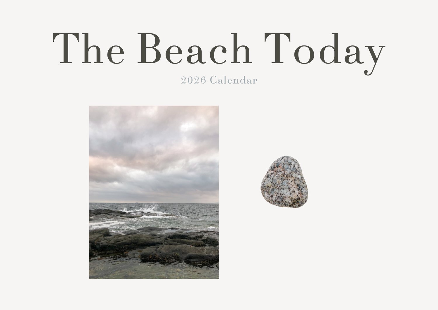 Image of PRE-ORDER - The Beach Today 2026 Calendar