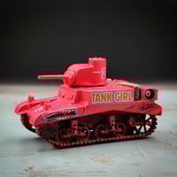 Image 12 of TANK GIRL ACTIONBOX CUSTOM DIECAST STEALTH TANK - with ORIGINAL BOX ART