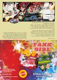 Image 11 of TANK GIRL ACTIONBOX CUSTOM DIECAST STEALTH TANK