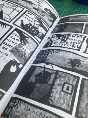 Image of Flyboy and the Haunted Snowman comic - part two