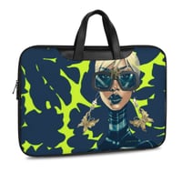 Image 4 of ALL PU LEATHER CARRY ON LAPTOP CASE