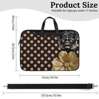 Image 7 of ALL PU LEATHER CARRY ON LAPTOP CASE