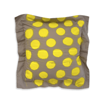 Image 1 of Sand / Yellow Polka Case